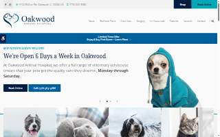Oakwood Animal Hospital of Portage website