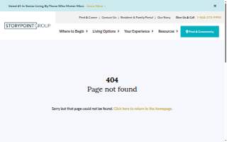 StoryPoint Portage website