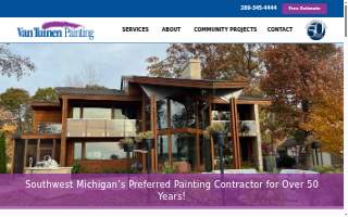 Van Tuinen Painting, Inc. of Portage website