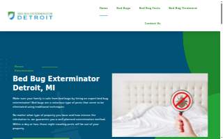 Bed Bug Exterminator Detroit of Redford website