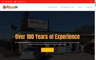 Benson's Building Supply website