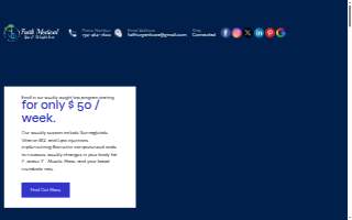 Faith Medical Spa and weight Loss website
