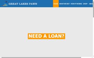 Great Lakes Pawn of Redford website