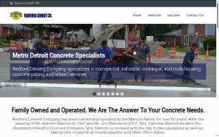 Redford Cement Co website
