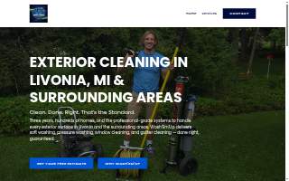Wash'Em'Up Pressure Washing of Redford website