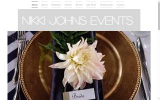 Nikki Johns Events website