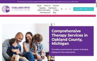 Oakland Myo and Wellness Institute, LLC website