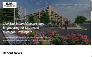 SM Engineering website
