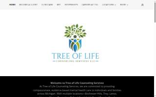 Tree of Life Counseling Services website