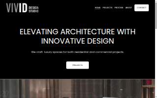 Vivid Design Studio website