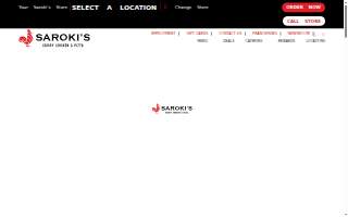 Saroki's Crispy Chicken & Pizza of Romulus website
