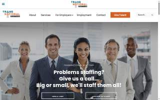 Transnational Staffing of Romulus website