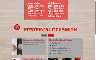 Epsteins Locksmith inc website