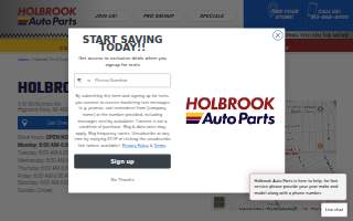 Holbrook Tire & Auto Service of Roseville website