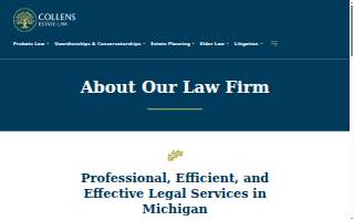 Collens Estate Law of Royal Oak website