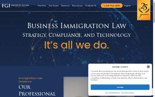 Fakhoury Global Immigration website