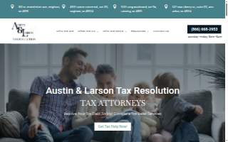 Austin & Larson Tax Resolution: Saginaw Tax Attorney: Back Tax Help website