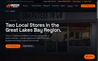 Computers To Go website