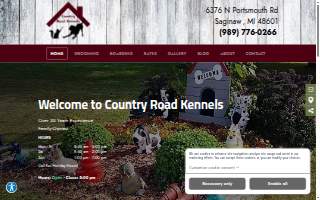 Country Road Kennels website