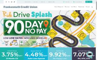 Frankenmuth Credit Union Bridgeport Branch website