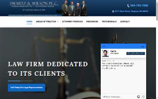 Swartz & Wilson PLC website