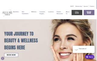 Allure Medical of Shelby website