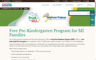 Childtime on 24 Mile Road website