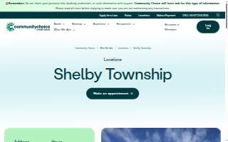 Community Choice Credit Union of Shelby website