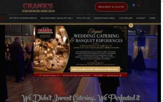 Crank's Catering website