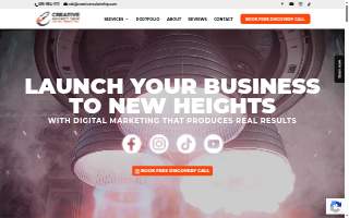 Creative Rocket Ship - Website Design and Digital Marketing website