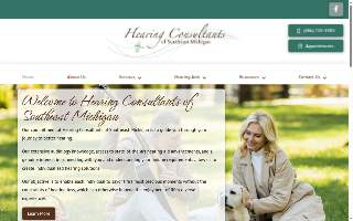 Hearing Consultants of Southeast Michigan website