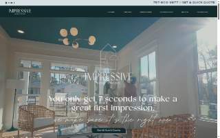 Impressive Home Staging of Shelby website