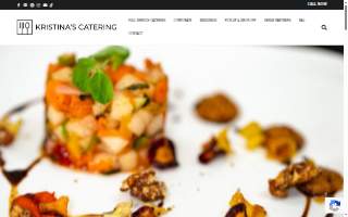 KRISTINA'S CATERING website