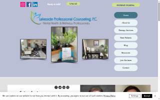 Lakeside Professional Counseling, P.C. website