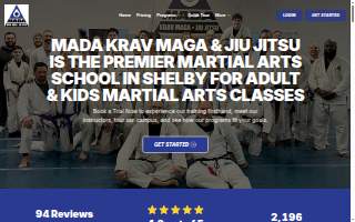 Mada Krav Maga & Jiu Jitsu website