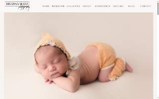 Melissa Matz Photography website