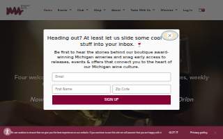 Michigan By The Bottle Tasting Room of Shelby website