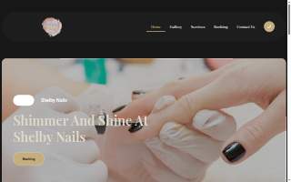 Shelby Nails website