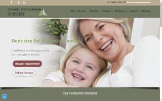 Shelby Pines website