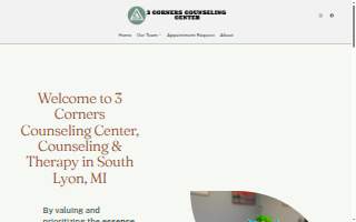 3 Corners Counseling Center website
