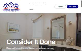 American National Renovations website