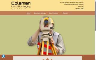 Coleman Land Surveying of South Lyon website