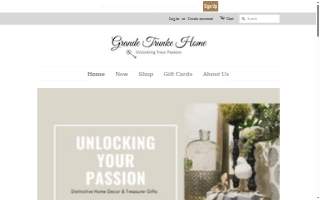 Grande Trunke Home website