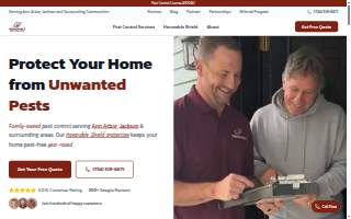 Honorable Pest Control of South Lyon website