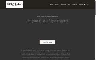 Jodea Bella Home website