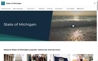 Michigan Department of Human Services website