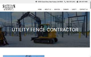 South Lyon Fence Co Inc website