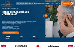 Excel Audiology @ Gupta ENT Center, Royal Oak website