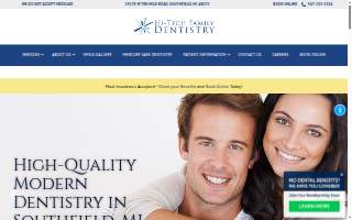 Hi-Tech Family Dentistry website