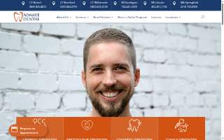 Admire Dental - Southgate website